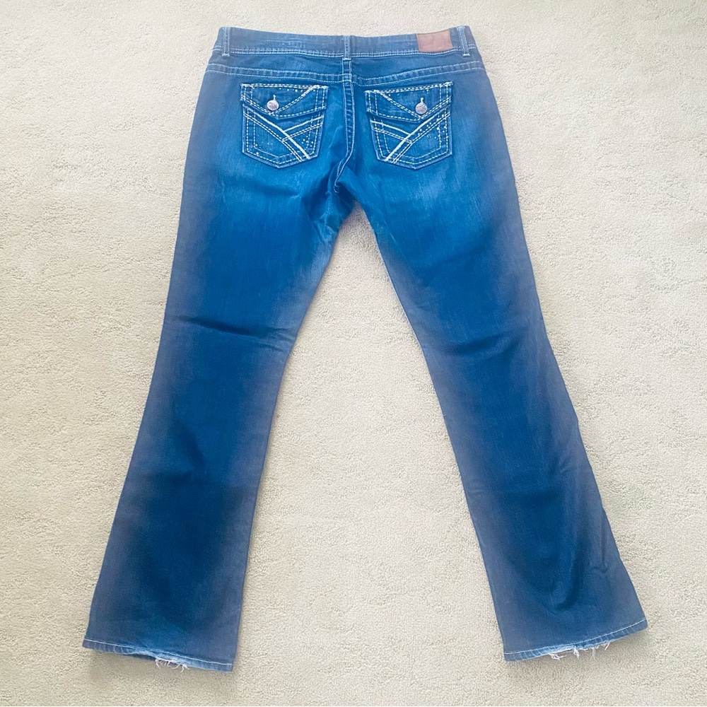 BKE Buckle Payton Bootcut Women’s Jeans w/Flap Pockets 33L SZ 33X33 1/2